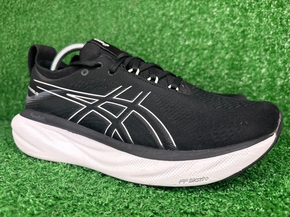 Asics Shoes Womens 10 Gel Nimbus 25 Black Running Athletic 10128356